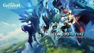 Splashscreen Welcome To Teyvat