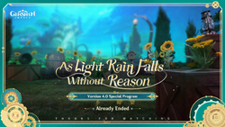 The Version 4.0 As Light Rain Falls Without Reason Preview page