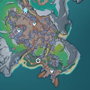 Chicherin's location