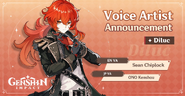 Official EN and JP Voice Actor Announcement