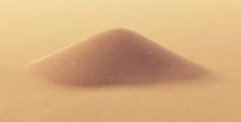 Loose Sand Pile