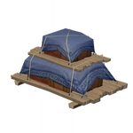 Crude Double-Decker Pallet