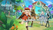 Version 3.8 Splashscreen: Secret Summer Paradise