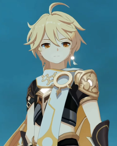 I attempted to put Lumine in an outfit closer to Aether's : r