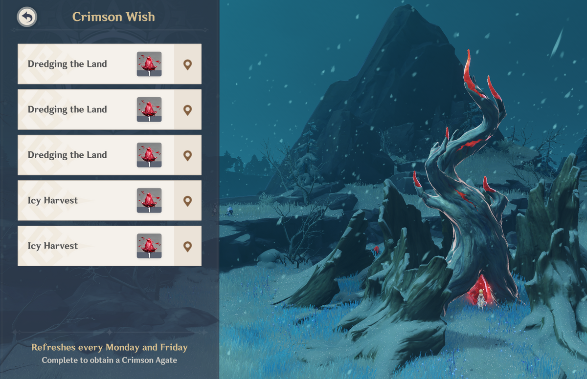 Crimson Wish Genshin Impact Wiki Fandom