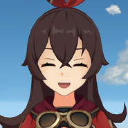 喜ぶ