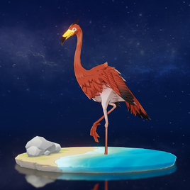 Wildlife Red Flamingo Archive