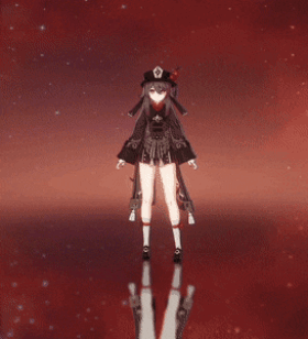 gifs . hu tao Cute profile pictures, Cartoon drawings, Animated banners