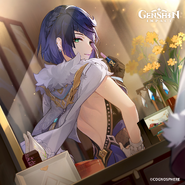 【夜蘭生誕祭】2023 原神公式Twitter