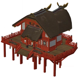 Lonely survivor. Shrine item aut. Храм хакурей в японии. Тохо храм хакурей. Синтоистские храмы японии золотой.