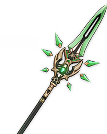 Primordial Jade Winged Spear Genshin Impact Wiki Fandom