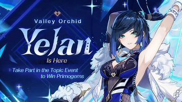 Genshin Impact - Version 3.4 Event Wishes Announcement Phase 2 Boosted Drop  Rate for Fragrance in Thaw Hu Tao (Pyro) and Valley Orchid Yelan  (Hydro) #GenshinImpact #HoYoverse