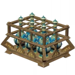 Karmaphala Wood Liquid Cargo Rack