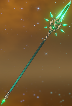 Spear primordial jade winged Genshin Impact