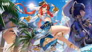 Ver.3.1 壁紙3 原神公式Twitter 生川様の作品