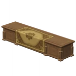 Mesa de Exibição de Madeira Karmaphal