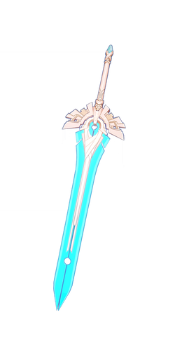 原神 武器ミニチュア コレクション 風鷹剣 盤岩結録 天空の傲