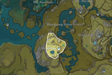 奥蔵山様 原神】小さな謎解き/璃月/奥蔵山北東 [Mini