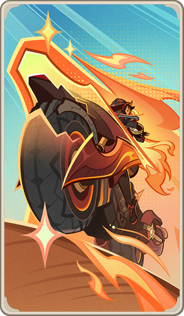 Flamestrider: Full Throttle Equipment Card