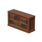 Two-Tier Library Bookshelf (41 KB) Two-Tier Library Bookshelf