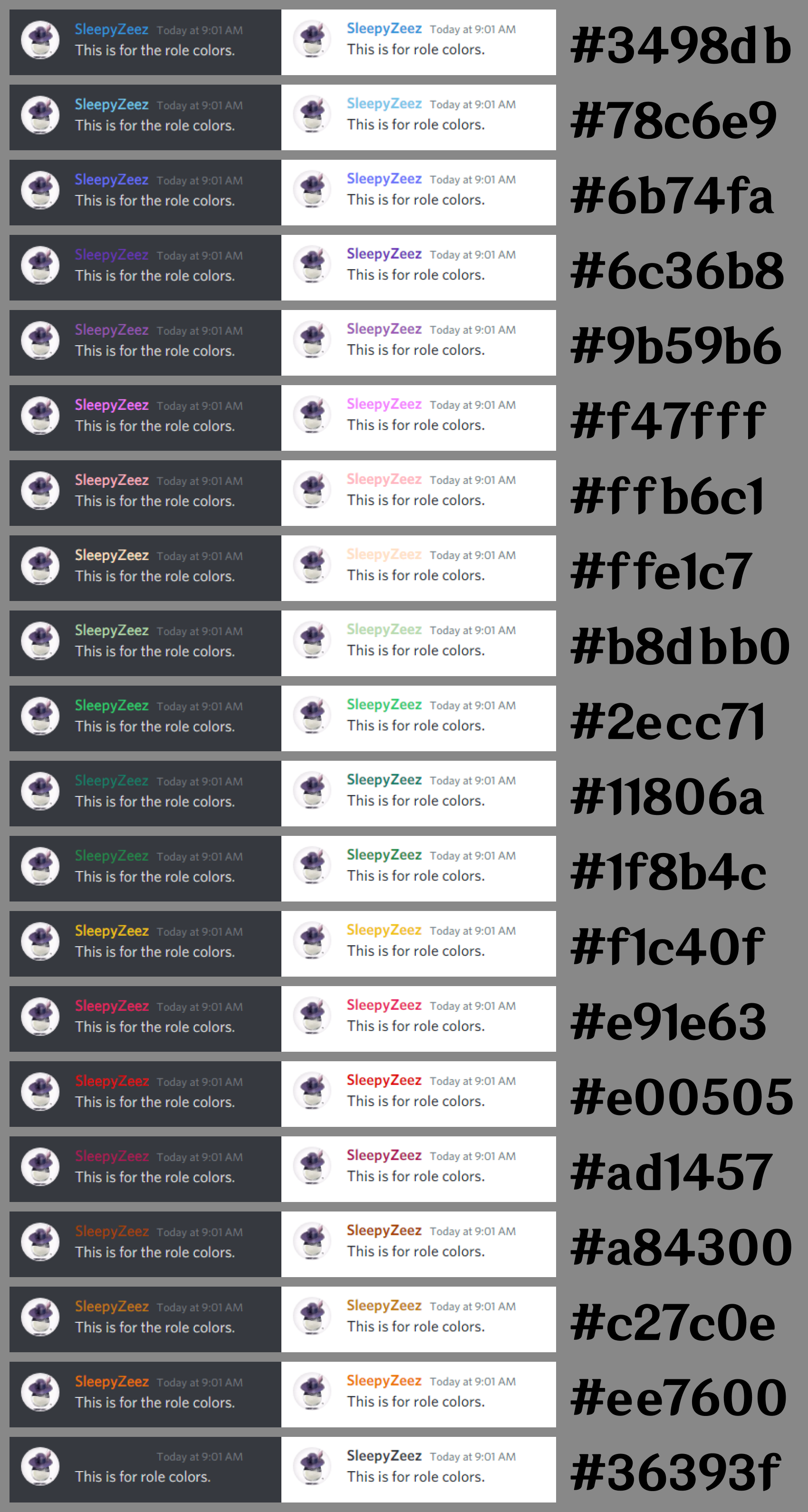 User Blog Sleepyzeez Discord Role Color Updates Genshin Impact Wiki Fandom
