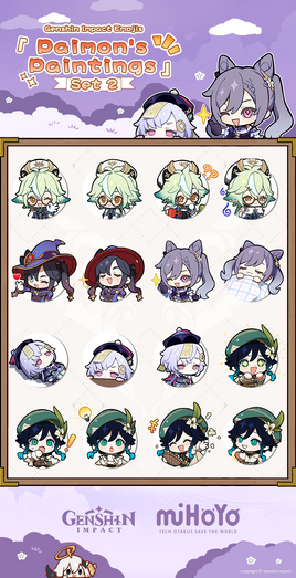 Paimon's Paintings Set 2