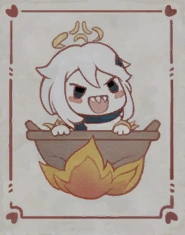 "Paimon's peeved" + "Top-quality emergency food"