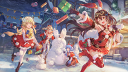 クリスマス2021年 原神公式Twitter Criin様の作品
