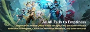 From May 20, 2026 to June 30, 2026 (‍3 weeks3 weeks, 1 day, 10 hours, 34 minutes, 39 seconds‍ remaining)(‍[AS]Asia and TW, HK, MO servers (GMT+8)‍ ‍3 weeks3 weeks, 21 hours, 34 minutes, 39 seconds‍ remaining) (‍[EU]Europe server (GMT+1)‍ ‍3 weeks3 weeks, 1 day, 4 hours, 34 minutes, 39 seconds‍ remaining) (‍[NA]America server (GMT-5)‍ ‍3 weeks3 weeks, 1 day, 10 hours, 34 minutes, 39 seconds‍ remaining)