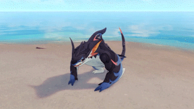 Saurian Indwelling Koholasaurus Idle