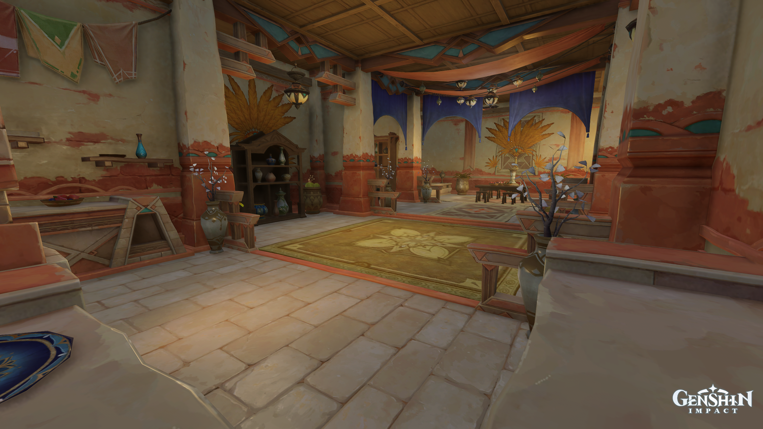 Noticed one of the chess pieces in the Safhe Shatranj is of the Aaru  village chiefs house. anyone have an idea on why this might be? :  r/Genshin_Impact