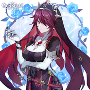 Rosaria Birthday 2022 Resmî Genshin Impact Twitterı Çizer: hou