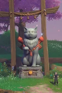Statue of Neko Neko Is a Cat: A "Good Turn" Comes Late