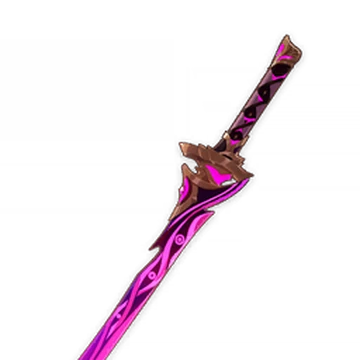 原神 夢想の一心 模造刀 金属製 模造刀 夢想の一心 雷電将軍