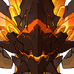 Lava Dragon Statue