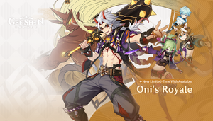 Splashscreen Oni's Royale 2.7