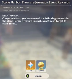 Stone Harbor Treasure Journal Gallery Genshin Impact Wiki Fandom