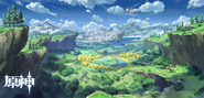 Celestia in concept art of Starfell Valley.