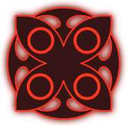 Fatui symbol when a member of the Eleven Fatui Harbingers are introduced.