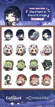 Paimon's Paintings Set 15