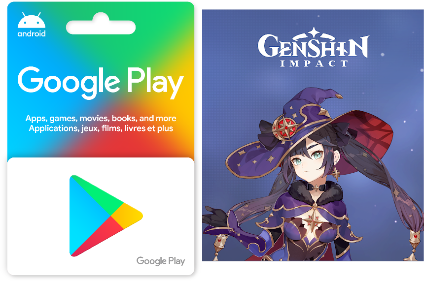 Bônus Google Play - Genshin Impact​ - E-Prepag PDV