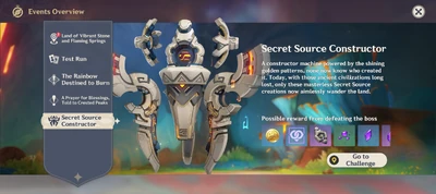 Secret Source Constructor