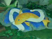 『伏仙洞』の壁画に描かれた薬君と浮錦
