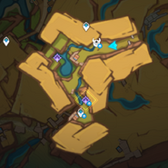Strange Yumkasaurus's location