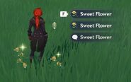 A Whopperflower disguised as a Sweet Flower — notice how the icon is different and the plant doesn't shine compared to the real Sweet Flowers