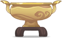 Iconglas des Reichtums
