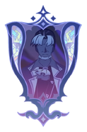Lord Lawrence depicted on the Lawrence Clan's crest