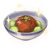美味しそうな大肉団子の醤油煮