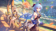 Bilibili 10M Takipçi Resmî Genshin Impact Bilibili Çizer: あんべよしろう