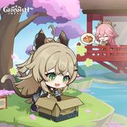 Kirara Birthday 2024 - Shorts Official Genshin Impact Twitter
